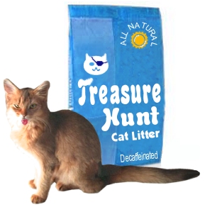 Look for it in your litter box!