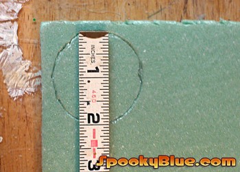 1/4" foam "substrate"